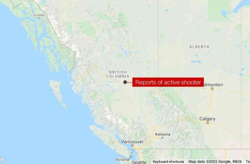 Man who fired shots near Royal Canadian Mounted Police in British Columbia is in custody