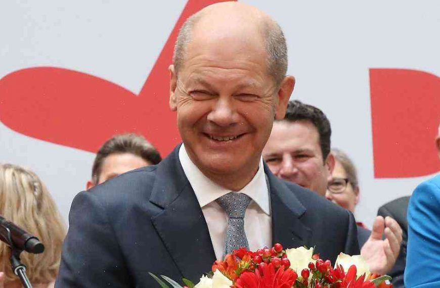 Germany’s new finance minister Olaf Scholz