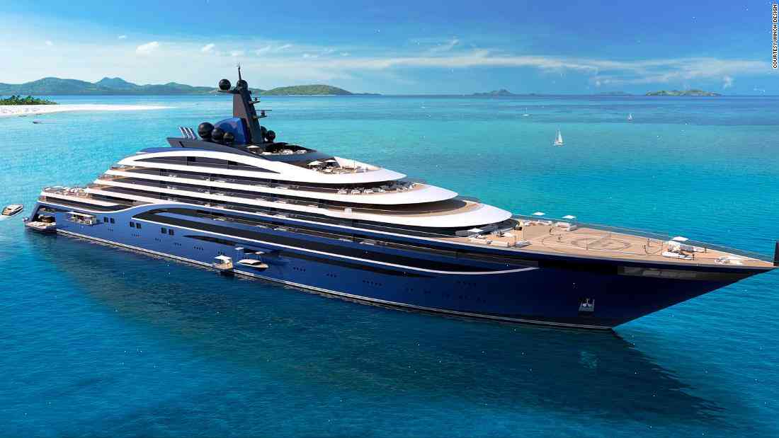 Big ship: Bernard Arnault's new superyacht unveiled